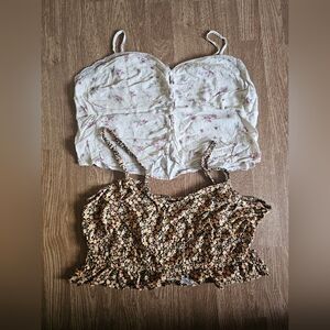 Two Arizona Jean Co. Tank Top Crop Tops